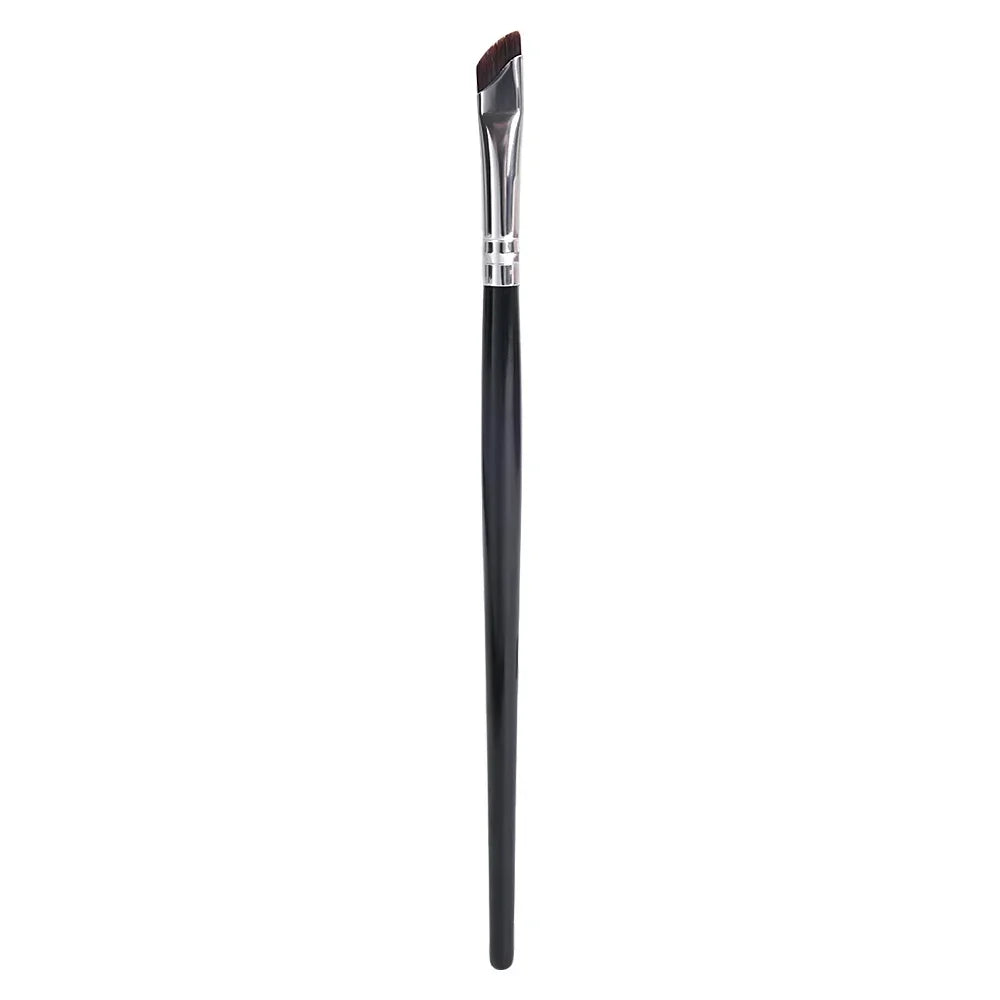 Eyeliner Eyebrow Brush Angled Flat Head Fiber Hair Brow Contour Eyeliner