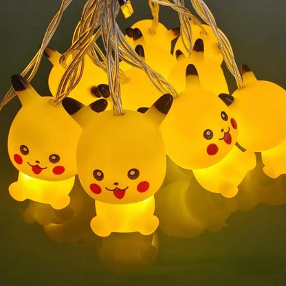 Pikachu Night Light Pendant Doll Led Strip Lights