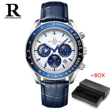 Luxury Man Watch High Quality Waterproof Chronograph Luminous Men's Wristwatch