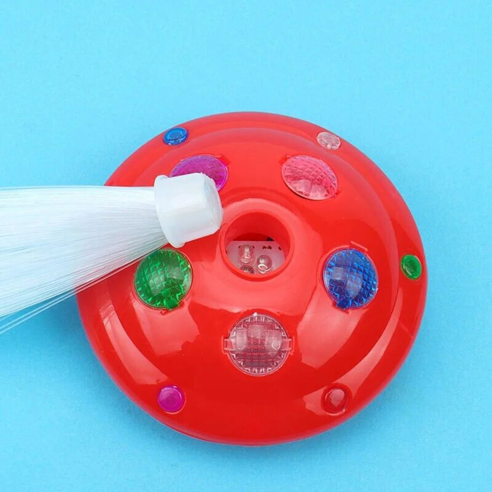 Colored LED Fiber Optic Light Night Lamp Holiday Christmas