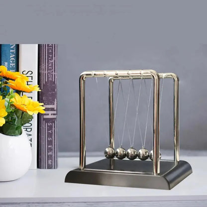 Home Decor Newton's Cradle Metal Pendulum Educational Physics  Ornament
