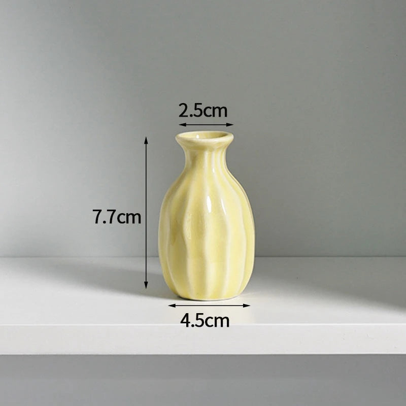 Nordic Ceramic Vase Creative Flower Vases for Wedding Decoration