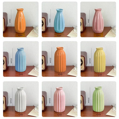 Nordic Ceramic Vase Creative Flower Vases for Wedding Decoration