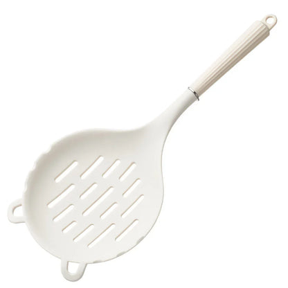 1Pcs Silicone Food Strainer Colander Spoon Gadget Creative Cooking Spatula Large Colander Soup Strainer Household Kitchen Tool