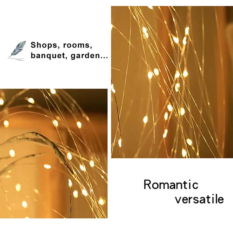 Willow Night Light 192 LED Table Lamp 8 Modes Battery And USB Use Tree Lights