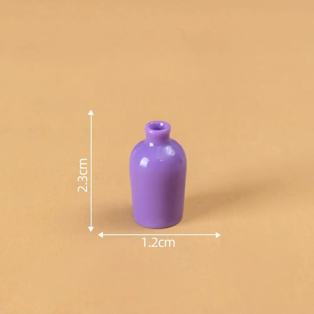 Cute Simulation Color Cat Figurines DIY Gift Small Vase Miniature Decoration